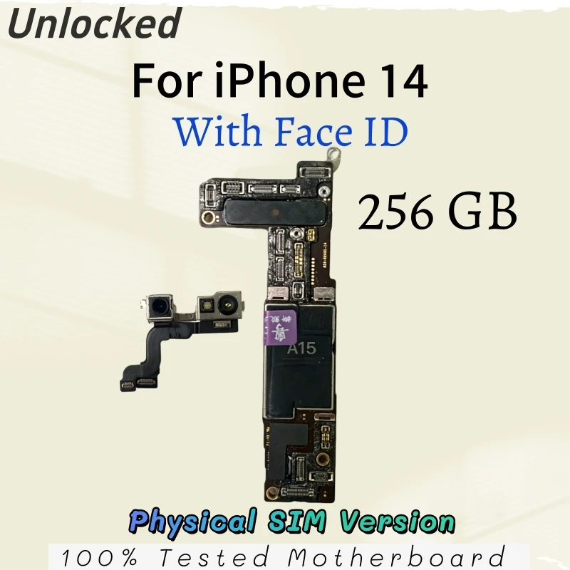 Fully Tested Authentic Mainboard For iPhone 14 15 Plus/14 15 Pro