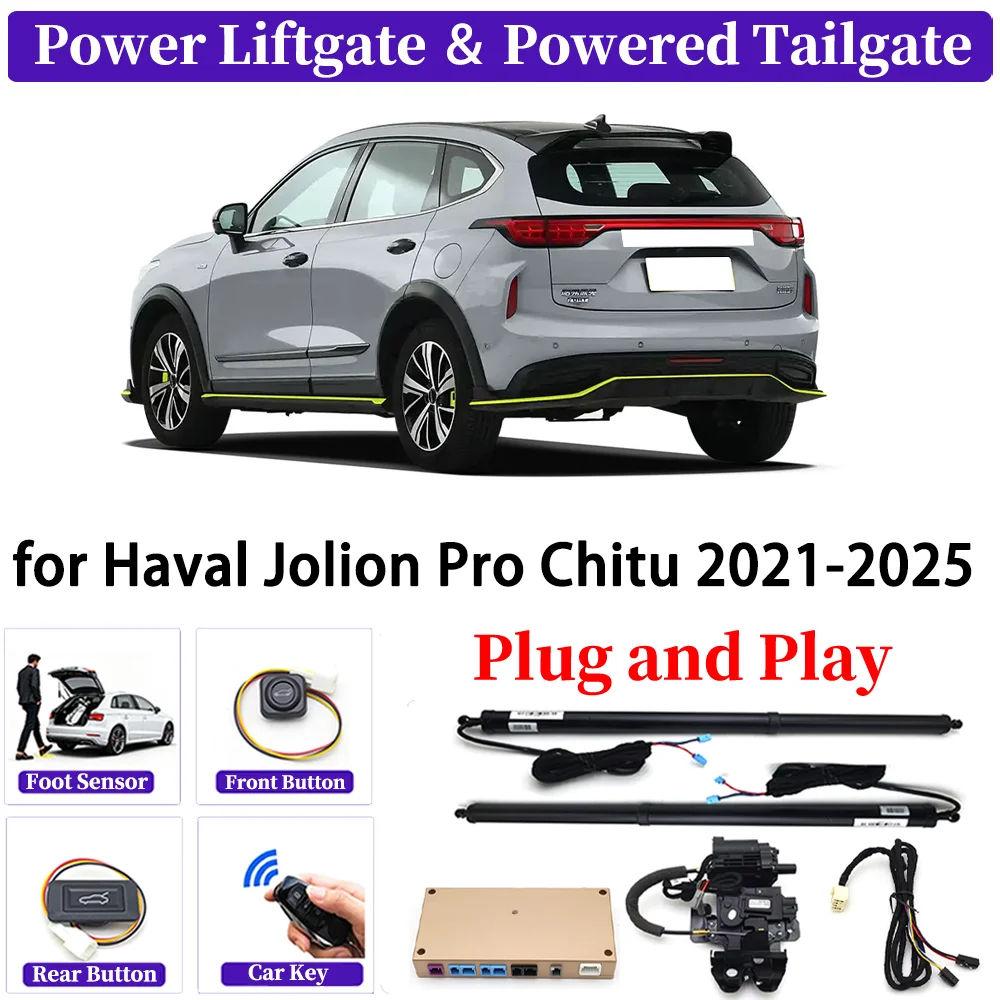 for Haval Jolion Pro Chitu 2021-2025 OEM Upgrade Car Automatic Power Liftgate Kit Smart Auto Electric Tailgate System Plug＆play