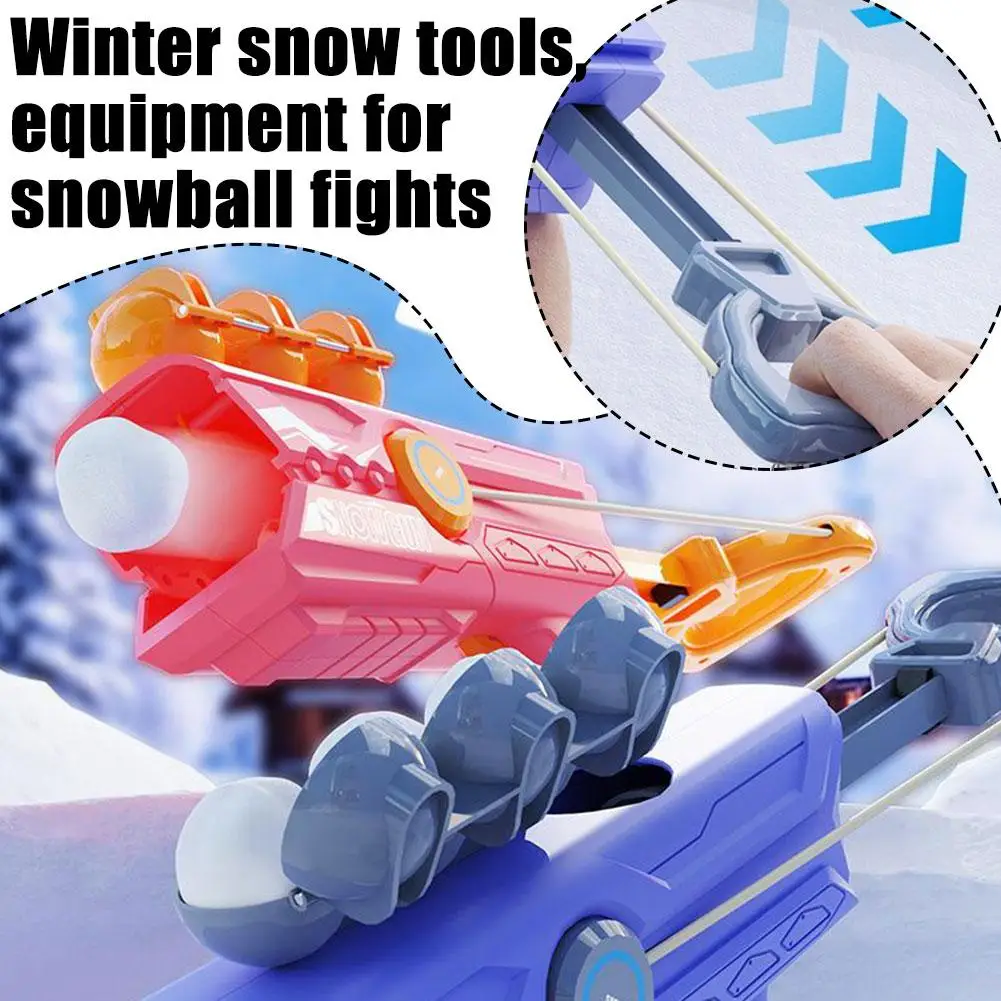 Snowball Clamp Duck Artifact Winter Snow Tools 32cm Snowball Equipment Fight Children's Gift Christmas Snowball D5k7