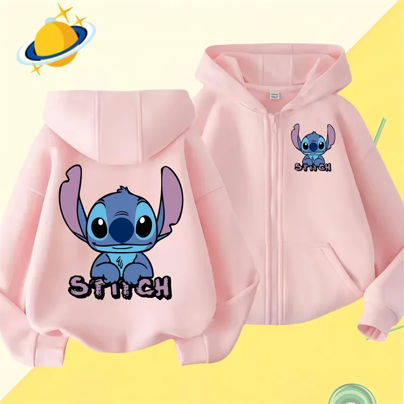 Steedy zipper hoodie animation printed boys girls sweatshirt autumn and winter casual long-sleeved top pullover sweater