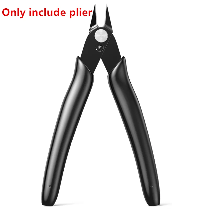 1-5Pcs 170 Cutting Plier Electrical Wire Cable Cutter Metal Side Snips Flush Pliers Convenient Durable Tool image 6