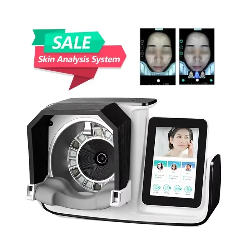 肌分析器メーカー インテリジェントフェイステスター 検出器マシン 肌診断分析システム