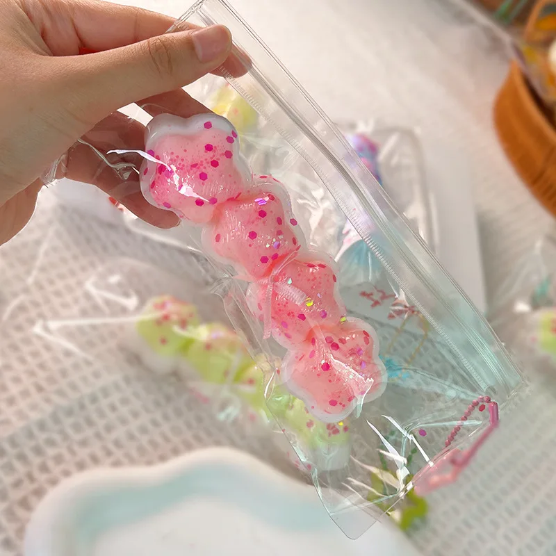 1Pcs Cartoon Süße Nette Sterne Creme Streifen Weiche Prise Rebound Spielzeug Erwachsene Kinder Spaß Squeeze Stress Relief Spielzeug Geburtstag geschenke