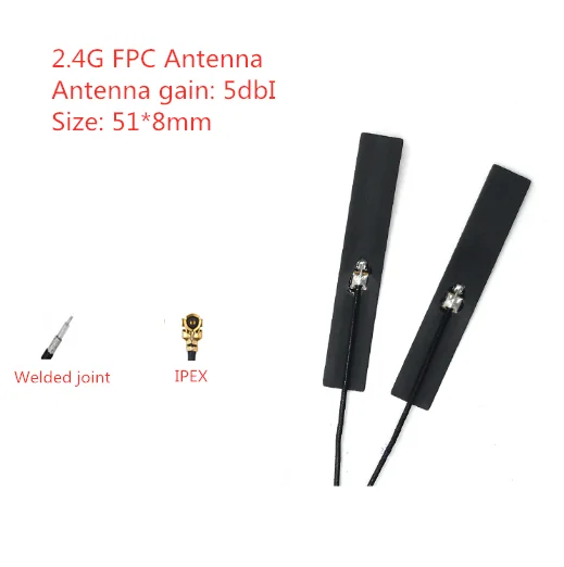 

2.4G/wifi high gain FPC soft antenna ZigBee Bluetooth module flexible antenna omnidirectional patch antenna