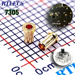 5/30/50/200/500 Pcs Female Pins Receptacle 7305 Hot Swap Socket Mating Plug Diameter 0.8 MM Mechanical Keyboard Switch Cross