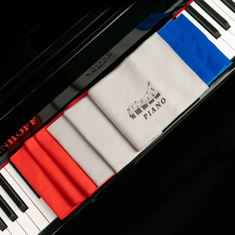 

Triangular Upright Piano Keyboard Dust Cover 88-Key Piano Electric Piano Keyboard Cover Cloth Piano Key Cover Universal