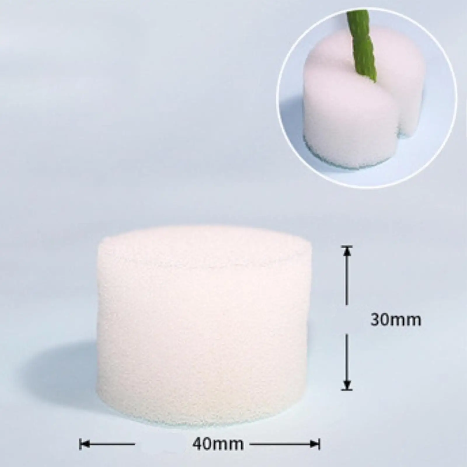 10Pcs Hydroponic Colonization Cups with Sponge Hydroponic Column Accessories Garden Planter Growing System Kit Hydroponic Tower