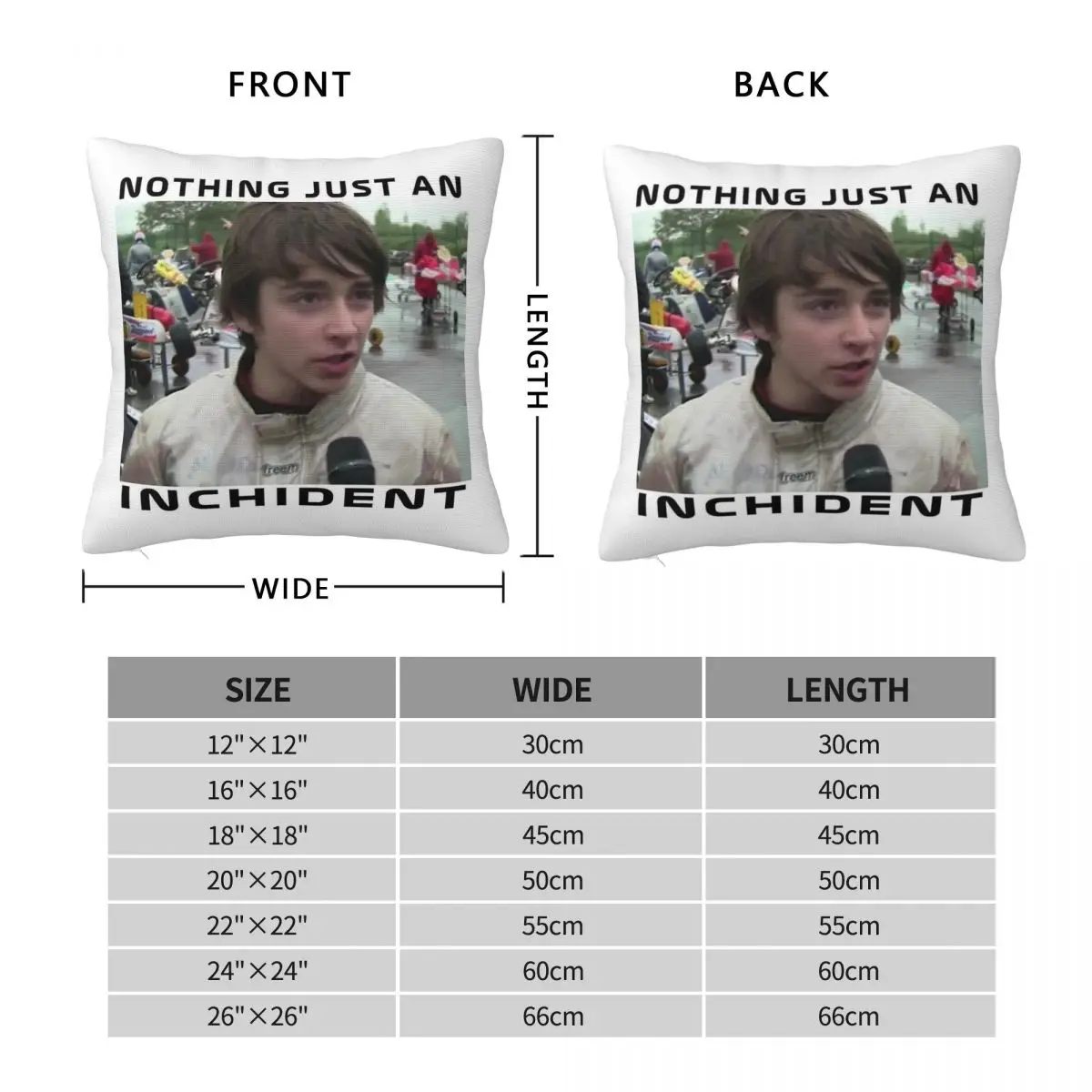 Charles Leclerc Just An Inchident Pillowcase Polyester Linen Velvet Pattern Zip Decor Pillow Case Sofa Seater Cushion Cover