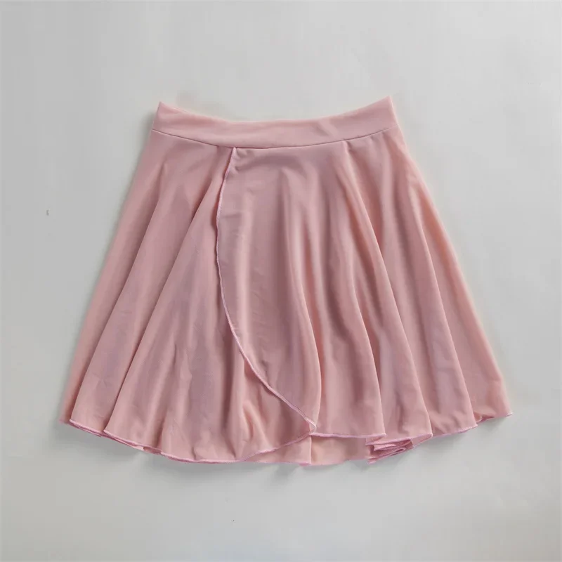 Haute qualité beaucoup de couleurs maille Spandex filles femmes adultes Yoga dames tenue de sport jupes de danse de Ballet