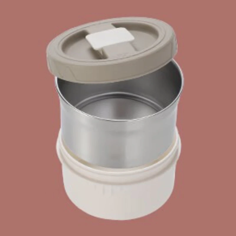 

vacuum super long large capacity thermal insulation lunch box female lunch bucket