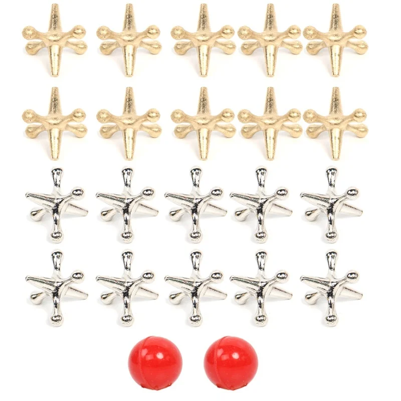 

2 комплекта ретро-металлических домков и игра с мячом с 2 надувными мячами Классическая игра с домкратами для вечеринки Игровые призы для детей и взрослых