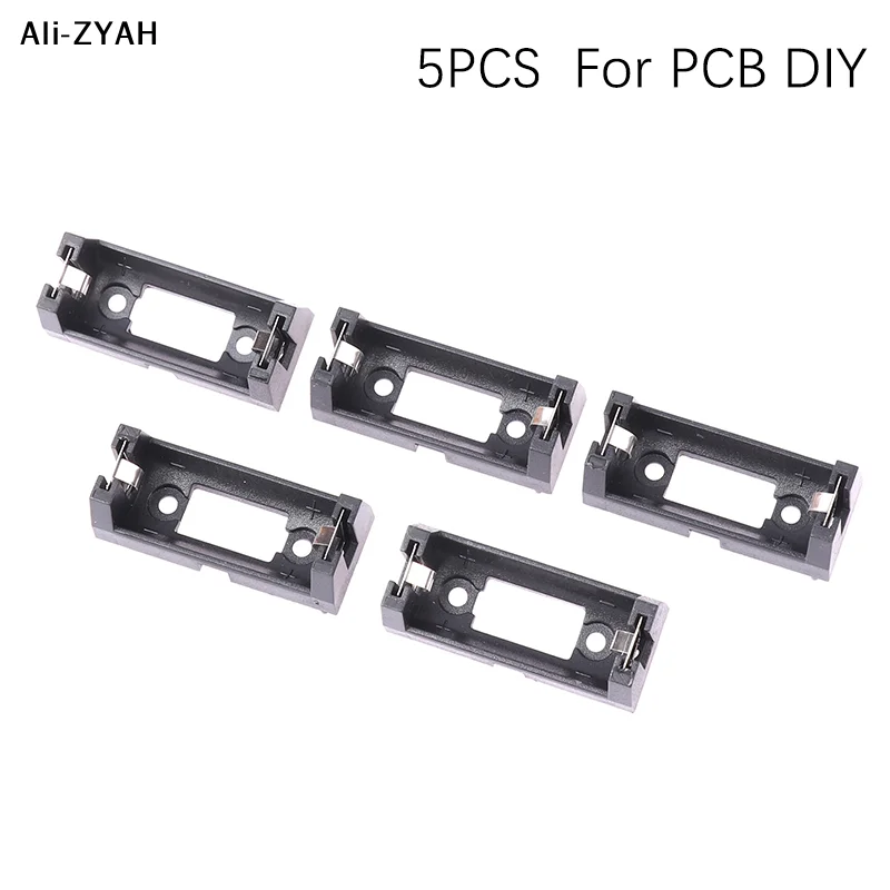 【Aw】5 PCS Plug-in CR123A Battery Holder 16340 Battery Box LIR123A Battery Storage Box CR123A Battery Box Cover For PCB DIY