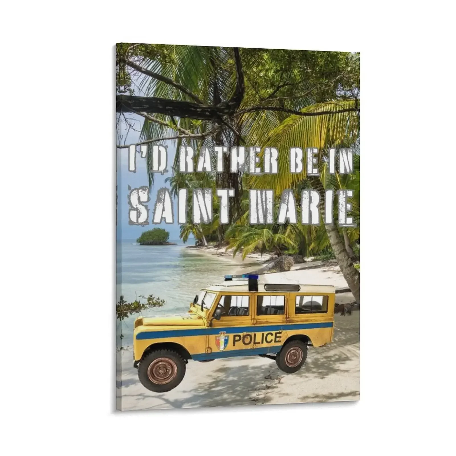 

Saint Marie BBC Death in Paradise Canvas Painting home and decoration room decorations