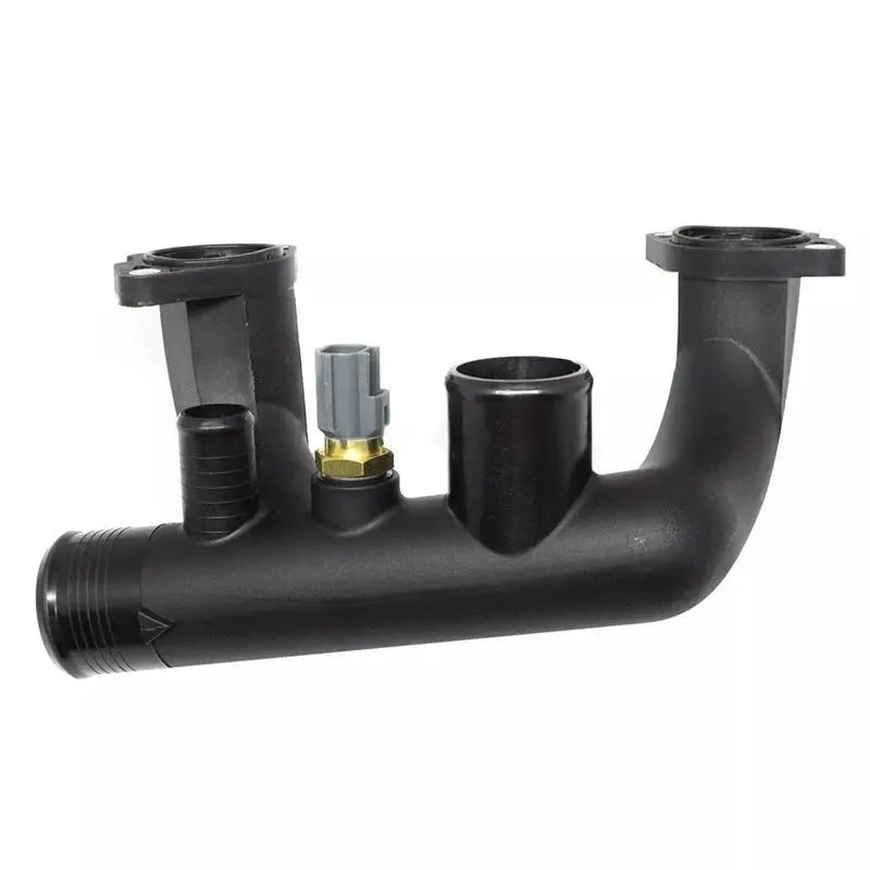 AJ85885 96JV-8A504-BD Thermostat Coolant Housing Water Pull For Jaguar Vanden Plas XJ8 XJR XK8 3.2 4.0 V8-ABQF