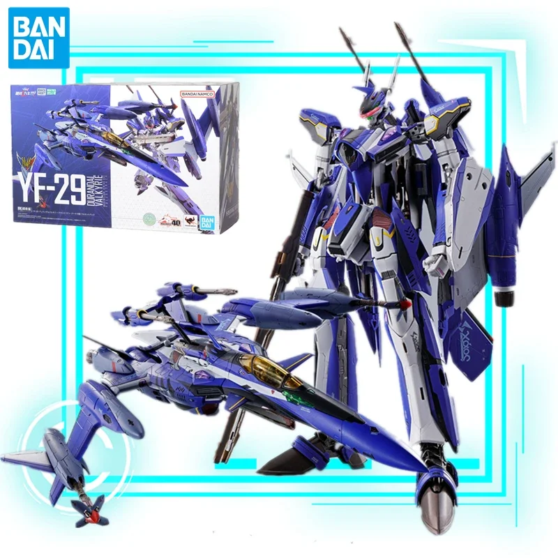 

IN Stock BANDAI Original The Super Dimension Fortress Macross absolutely YF-29 Eternal Valkyrie Model Kit Anime Figure xmas GIFT