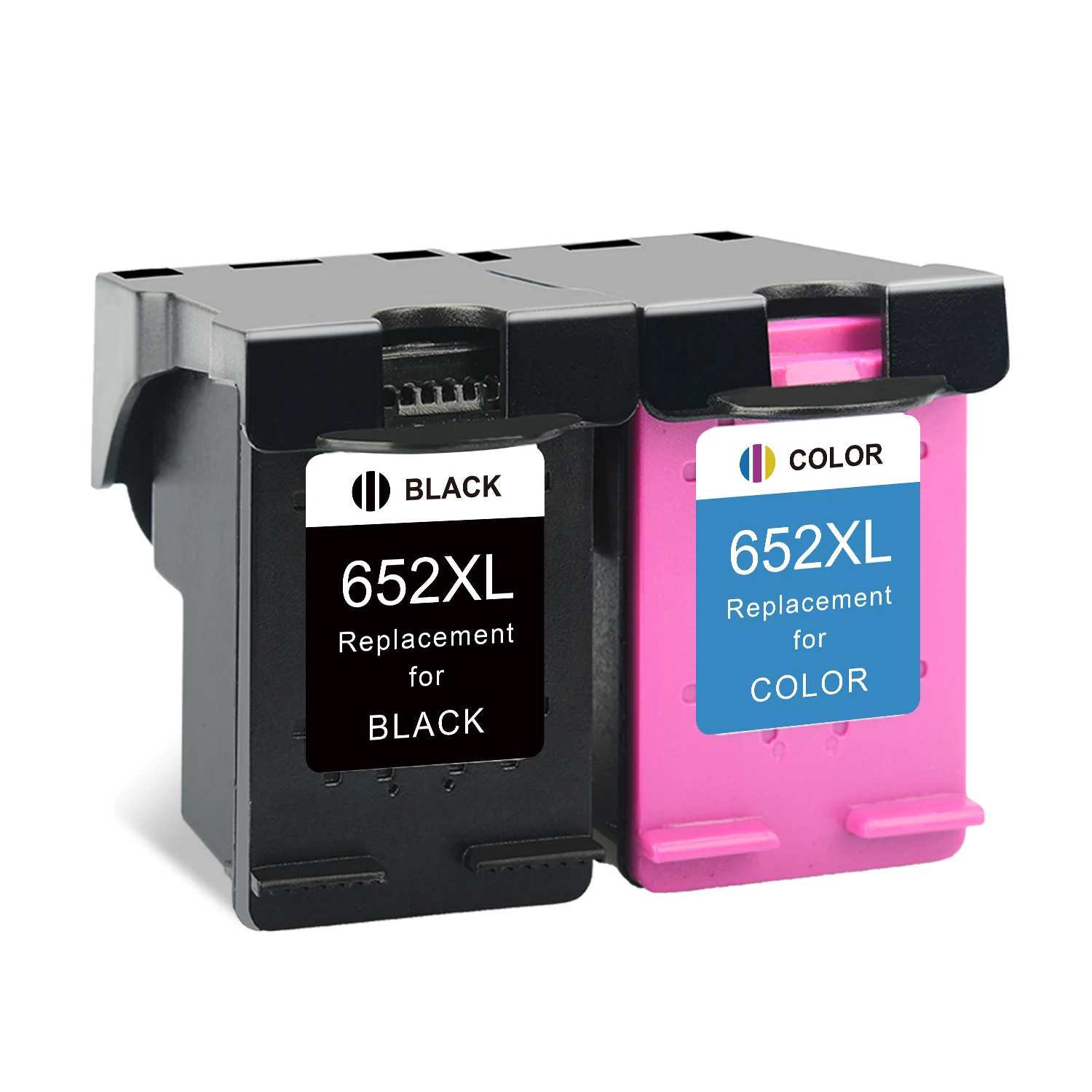 Morepage 652XL 잉크 카트리지 교체 HP 652XL 652 호환 Deskjet 1115 2135 3835 2675 2676 4675 프린터