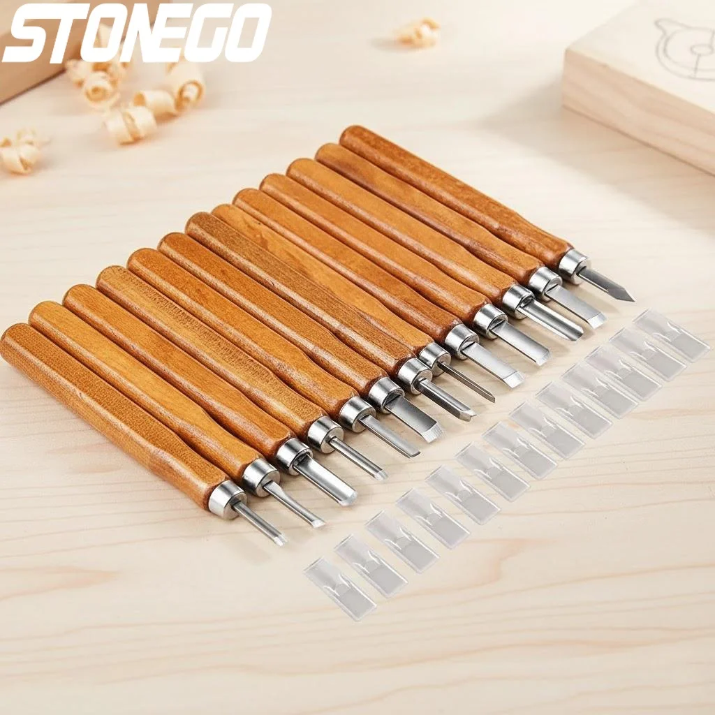 

Woodcarving Chisel Set Woodworking Engraving Tools Olive Knife Craft Tool Kit Hand Tool Combination