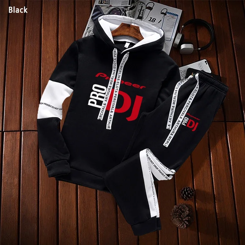 Autumn Hoodie Set Men's Sportswear Casual Hoodie Sportswear Set Men's Pullover Hoodie Fashion Street Hoodie