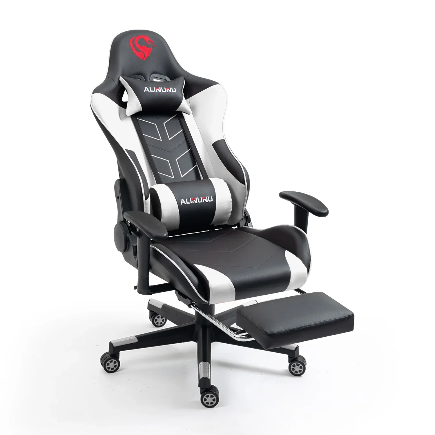 YYHC Hot Gaming Chair with Resting Feet, ,Height Adjustable, Overseas Warehouse Shipping Package