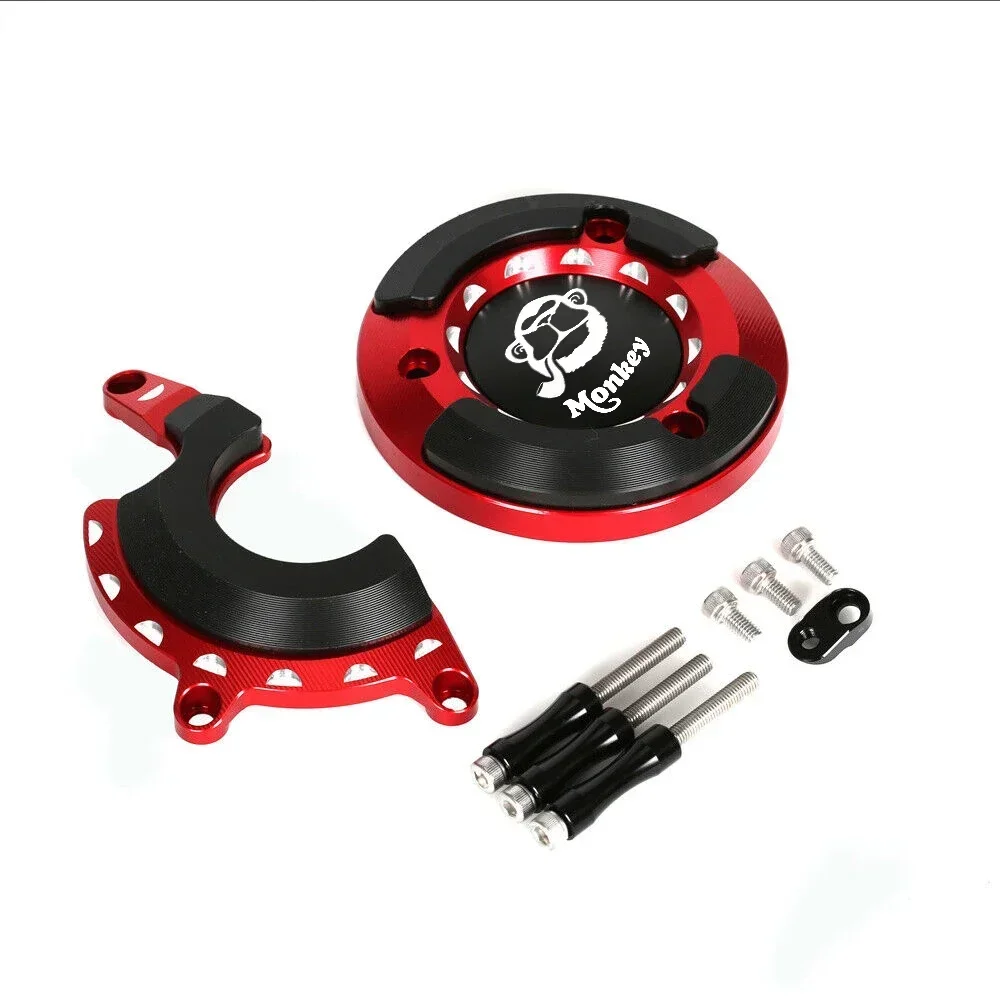 CNC Motorcycle Left Right Engine Covers Slide Rail Protector For HONDA MONKEY 125 JB03 2022-2023