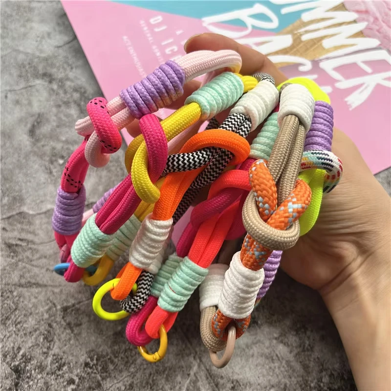 

Cute Mobile Phone Lanyard Hanging Wrist Strap Anti-Drop Rope Mobile Phone Pendant Decoration Multi-Purpose Wrist Short Straps