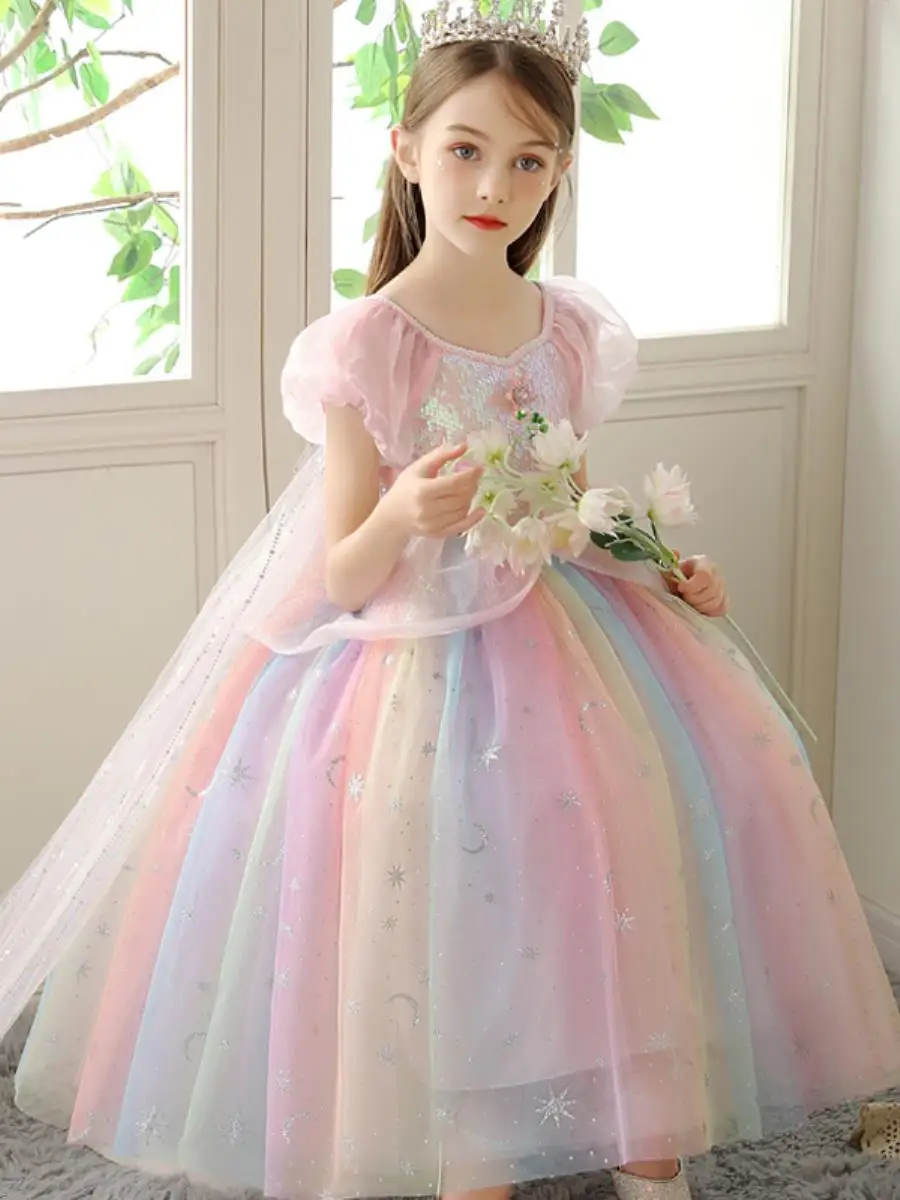 vestido-de-princesa-arcoiris-de-manga-corta-para-ninas-ropa-infantil-para-actuaciones-disfraz-de-princesa-pony-mezcla-de-a