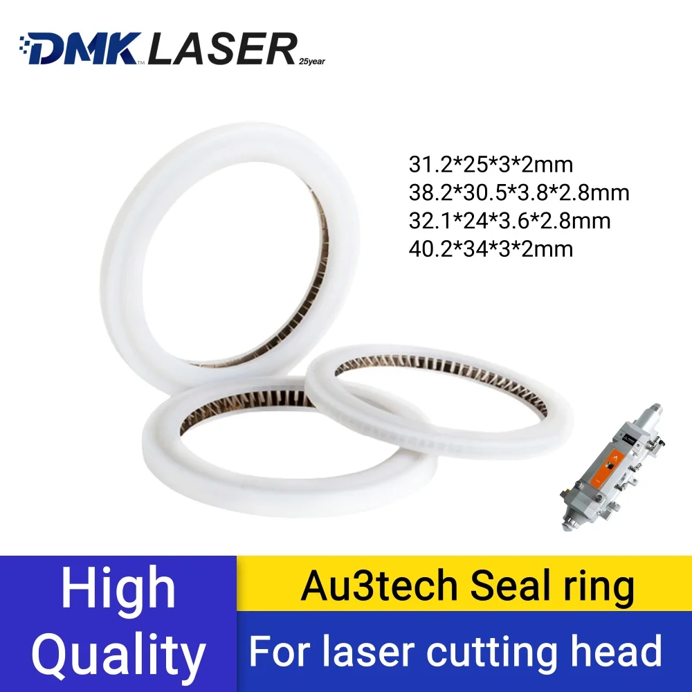 Au3tech оригинальное уплотнительное кольцо для лазерной режущей головки, защитная заглушка для линзы, уплотнительное кольцо для режущего пистолета A230E/A630E/A260E/A310M