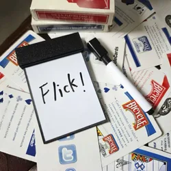 New Kid Gift Instantaneous Flick Pad Confession Proposal Magic Drawing Board Couple Lumos Magic Tricks Valentine's Day Funny Toy