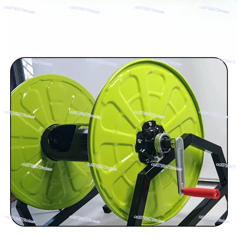 Pipe Winding Rack Spray Pipe Reel Cable Reel Wire Network Cable Traction Take-up and Pay-off Rack