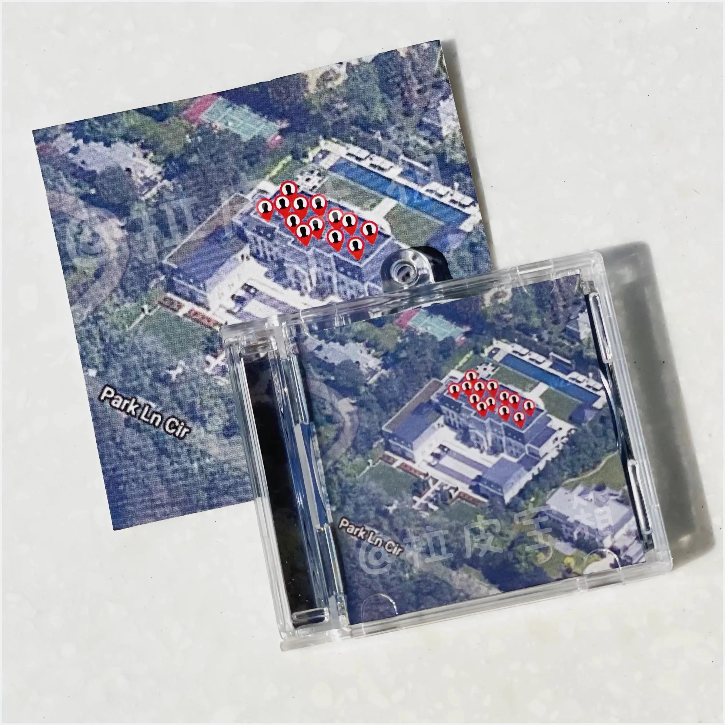 

Rap Kendrick Lamar MINI Music CD NFC Keychain Play Songs Not Like Us Album Pendant Cosplay Necklace Acrylic Key ring Accessories