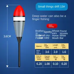 Flotadores superfinos dobles para pesca en mar, roca e hielo