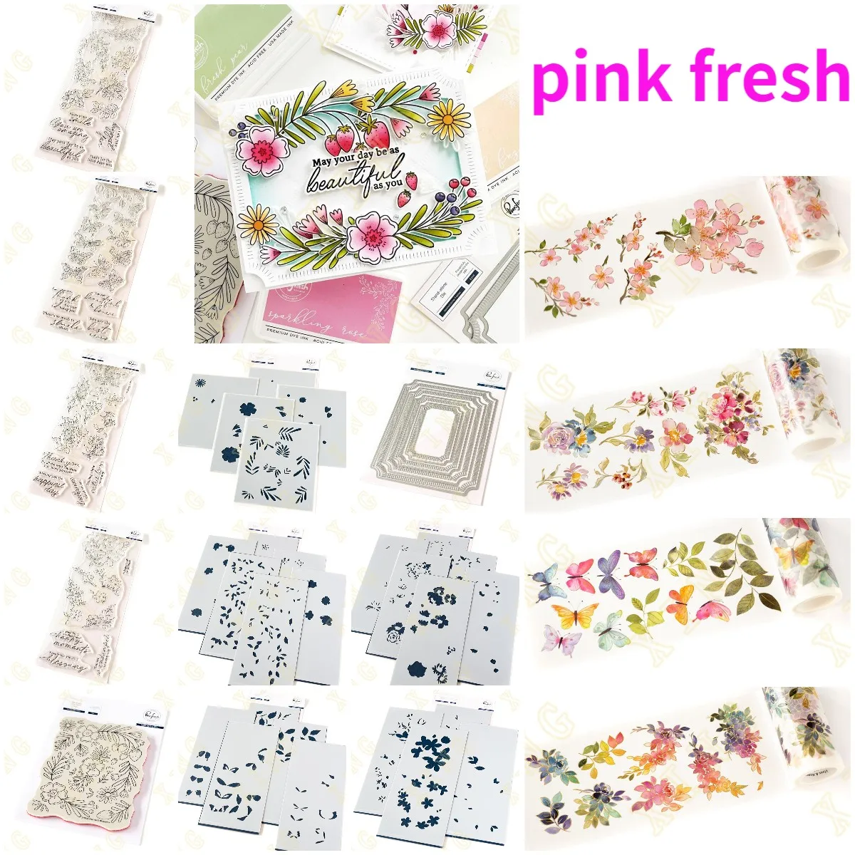 

New Vines & Roses Artsy Floral Metal Cutting Dies Stamps Stencil Stickers Embossing Paper Greeting Card Craft Template Cut Die