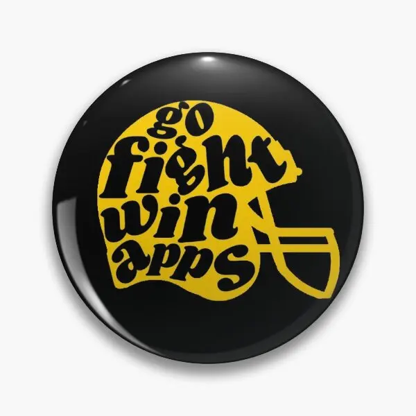 Go Fight Win App State  Soft Button Pin Clothes Brooch Funny Jewelry Collar Cartoon Fashion Lapel Pin Women Decor Cute Hat Gift