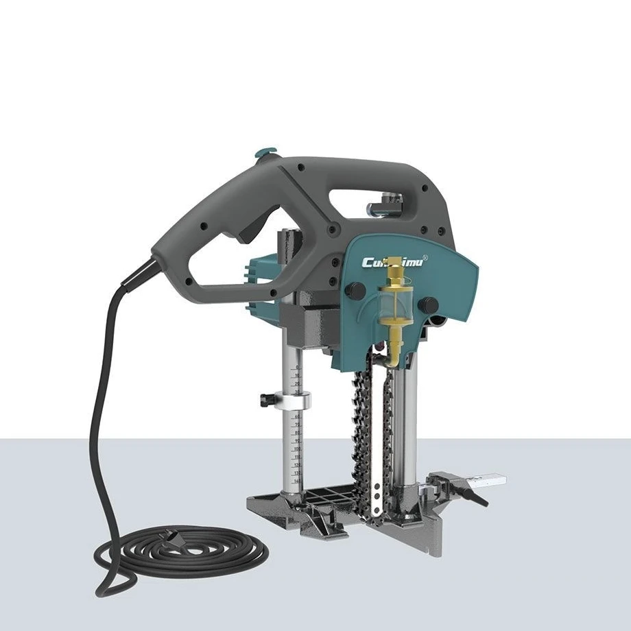

CZM-150 2500W Chisel Mortiser Machine Chain Mortising Machine Wood Mortising Square Hole Drill Machine