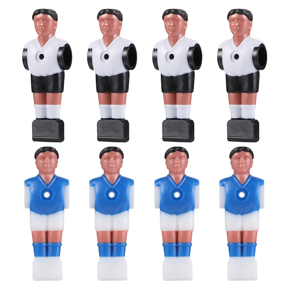 

Набор из 8 реалистичных фигурок игроков для настольного футбола, прочные сменные детали из смолы для домашних и офисных игр