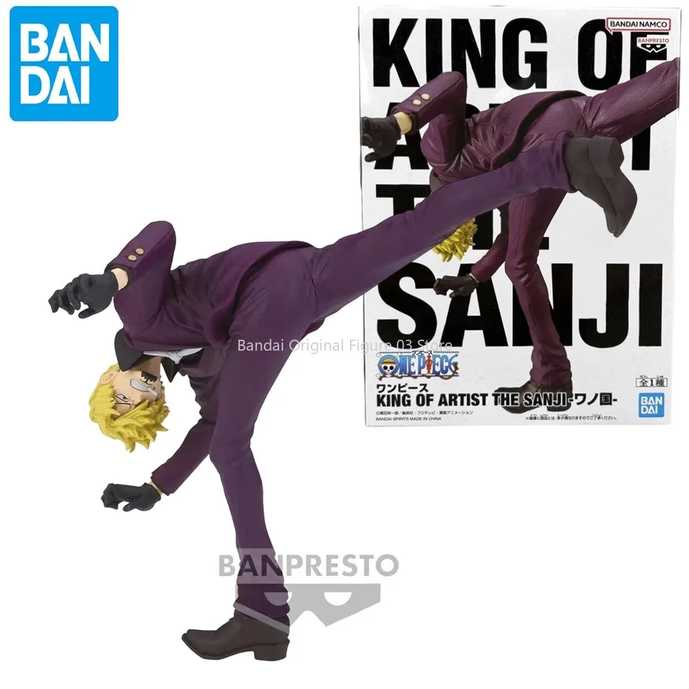 

In Stock Bandai Original BANPRESTO ONE PIECE KOA Sanji Wano Country PVC Anime Figure Action Figures Model Toys