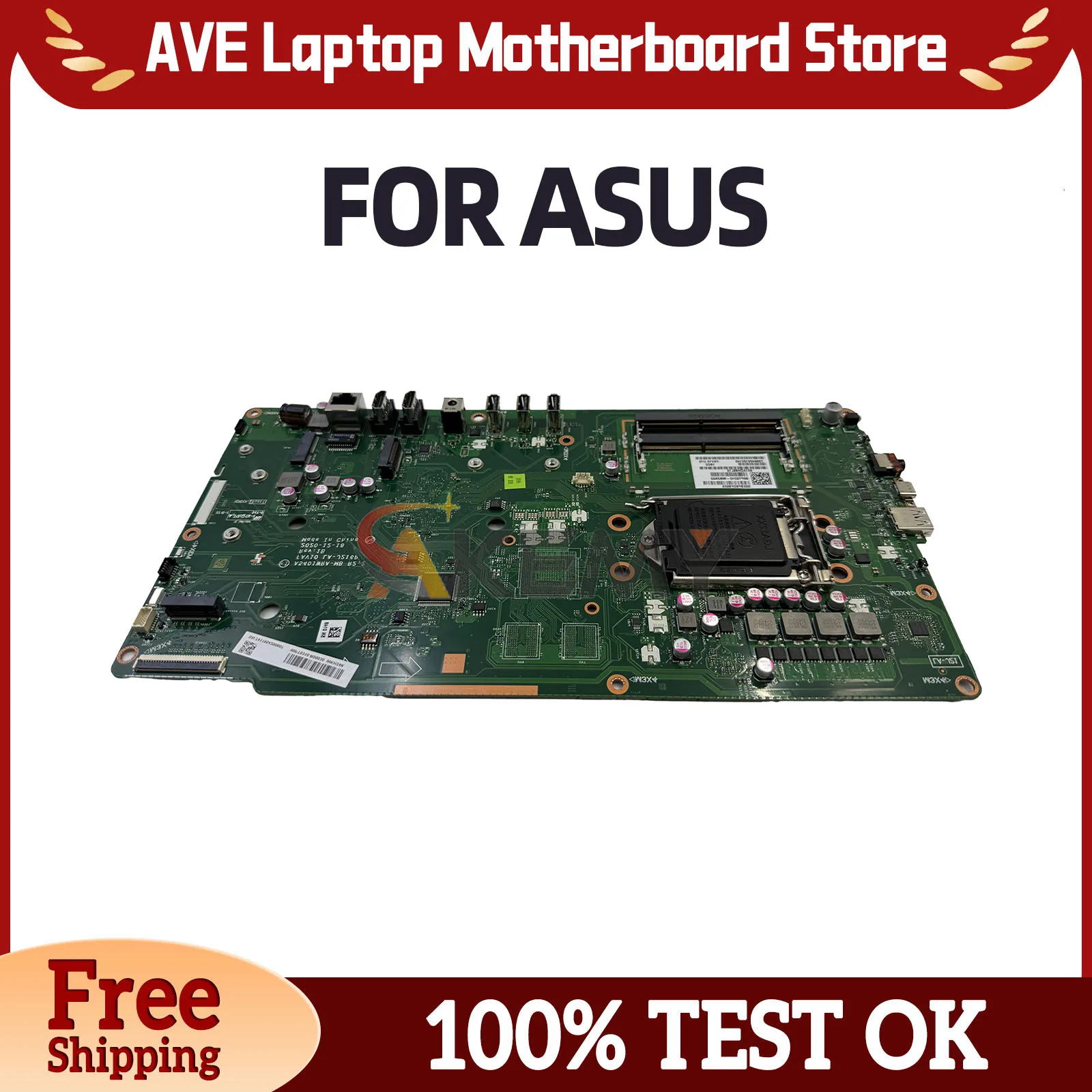

A5401WRA Motherboard For ASUS Zen AiO 24 M5401 LA-J216P Laptop Mainboard 100% Tested OK