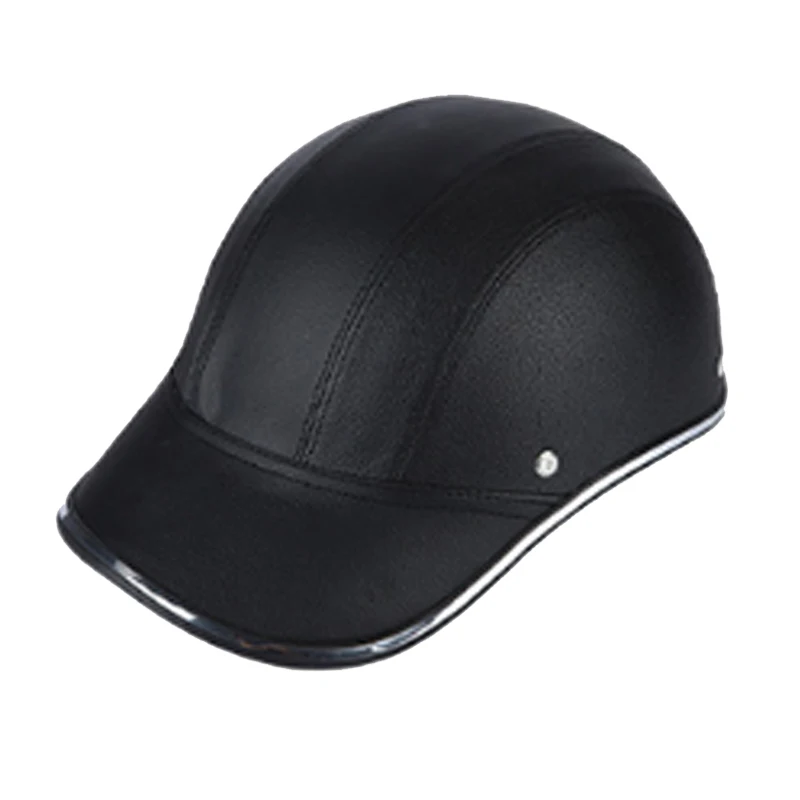 Casco da moto per donna bici da uomo Open Face mezzo casco attrezzatura per adulti bicicletta Scooter berretto da Baseball stile cappello di sicurezza UV