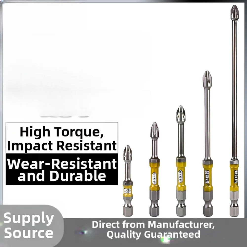 10 Pcs PH2 Magnetic Screwdriver Bits Set for Cordless Drills Electric Screwdrivers and Power Tool Compatibility