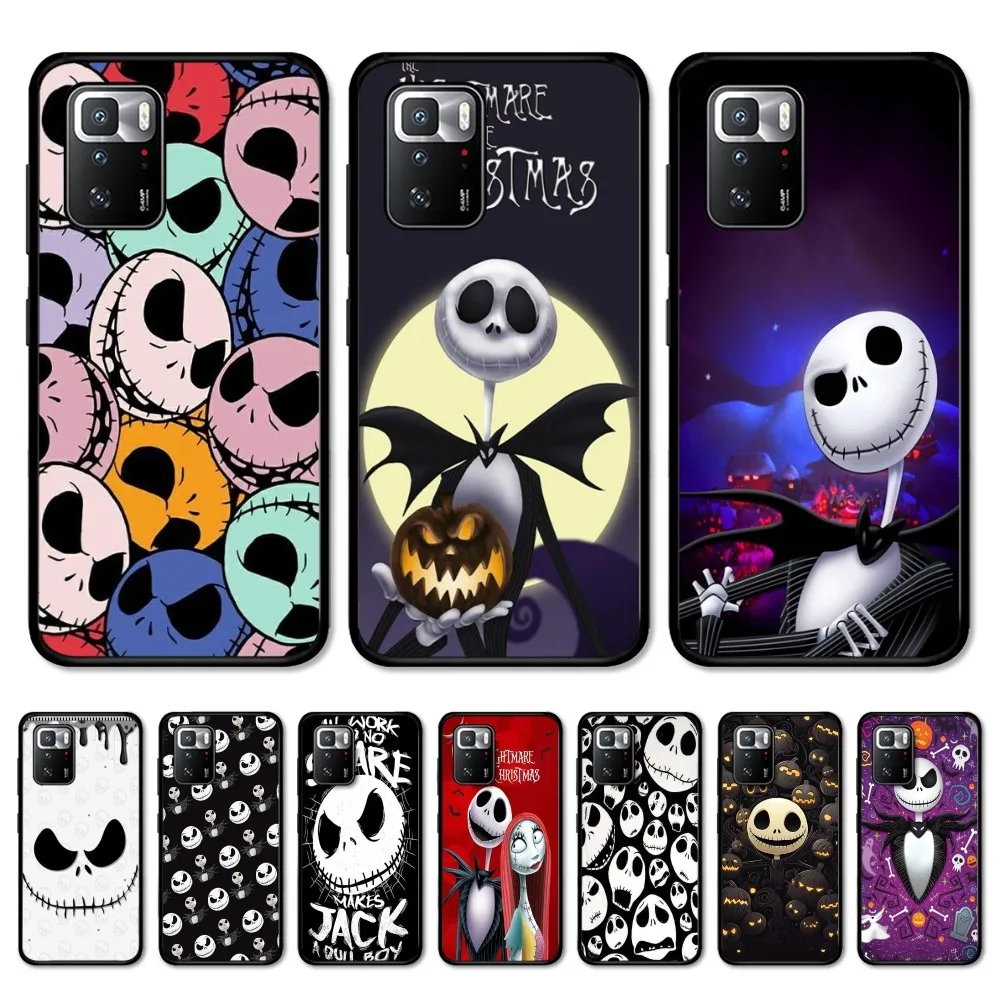 C-Corpse B-Bride Jack Sally Cute Phone Case For Redmi Note 4 X 5 A 6 7 8 T 9 9S 10 11 11S 11Epro Poco M3 pro