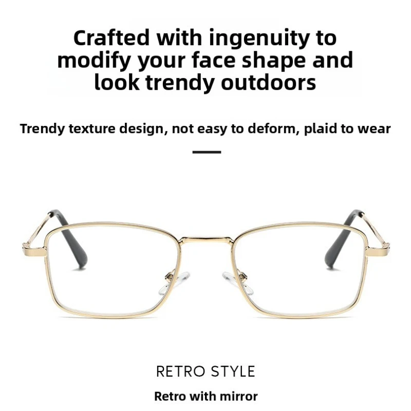 وصفة طبية الاستجماتيزم التقدمية عيون مختلفة نظارات للقراءة مكافحة الضوء الأزرق الأعمال الرجعية قصر النظر نظارات رجل