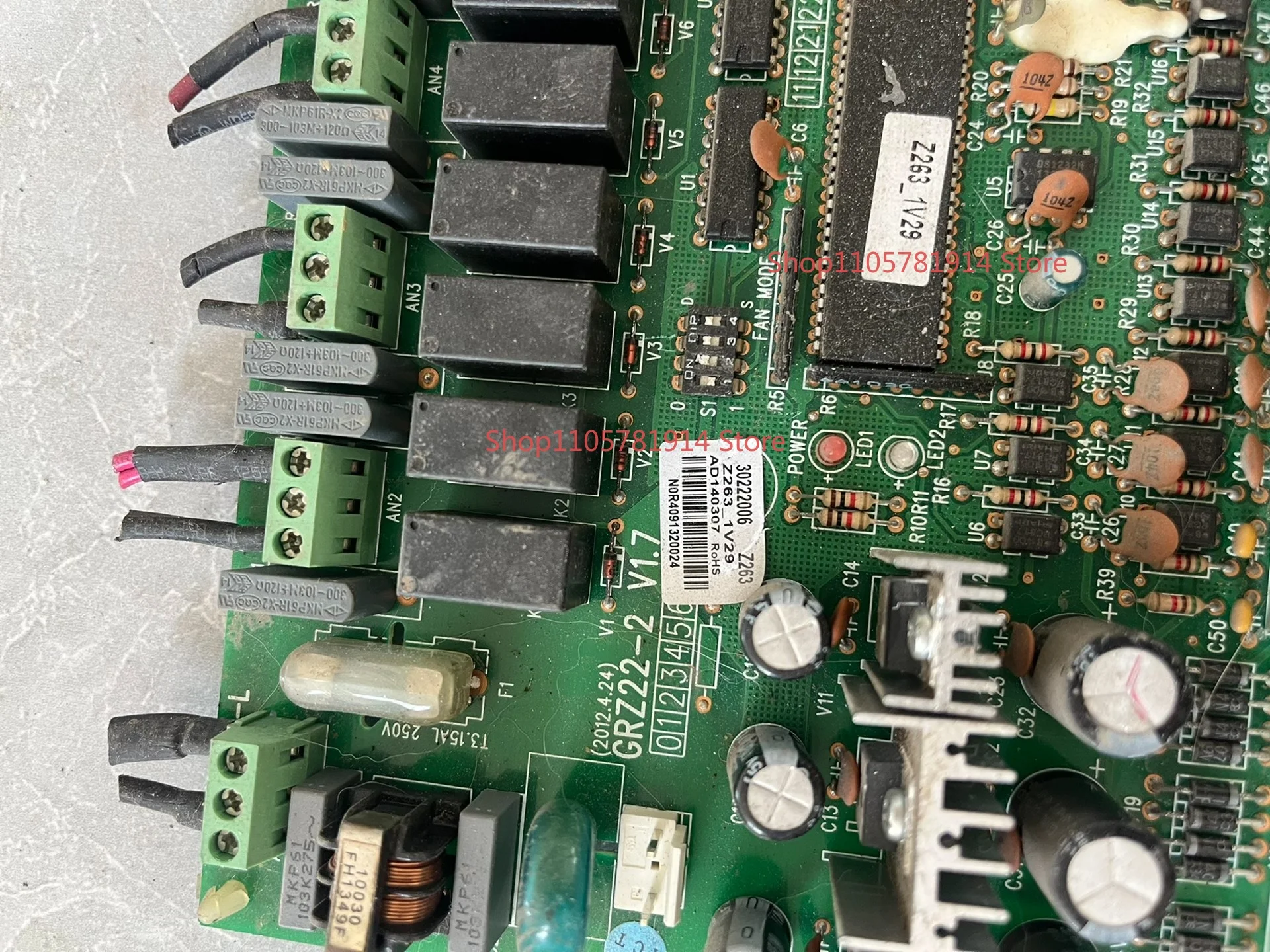 For Gree Central Air Conditioning, Air Cooling Module Computer Control Board 30222006 Main Board Z263, GRZ22-2