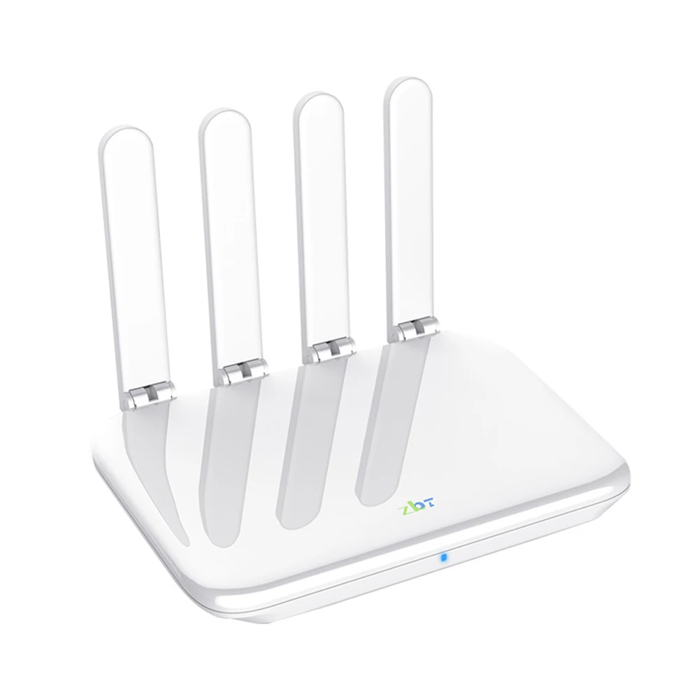 ZBT WE2805-C 4G Router 300Mbps Wireless WIFI Router SIM Slot WAN 2*LAN Wifi External Signal Amplifier 4*High Gain Antennas