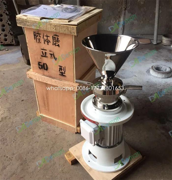 high quality pumpkin seeds colloid grinder sesame paste making machine peanut butter grinding machine
