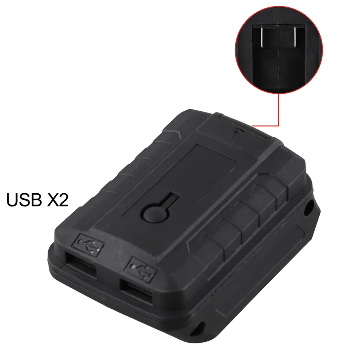 A002 Electric Wrench Adapter Battery Adapter for Electric Wrench Cell Phone Activation Function Used for Charging