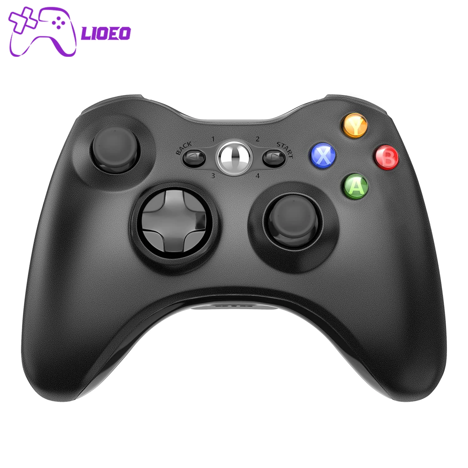 

ISHAKO Wireless Gamepad Bluetooth Controller 2.4GHZ Dual Vibration Game Touchpad Gyro Joystick for Xbox Slim 360 PC Win7/8/10