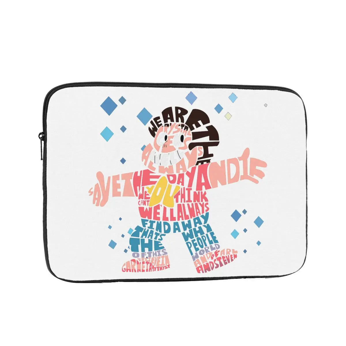 Laptop Liner Sleeve Notebook Sleeve Cover Bag Steven Universe The Crystal Gems Garnet Amethyst Pearl Cartoon Shockproof Case