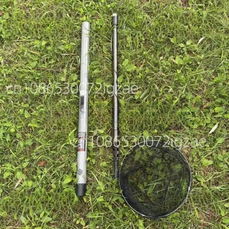Suitable for  4.2 Meters 5000/9000 Watts Aluminum Alloy Ultra-light Fishing Tool Electric Automatic Telescopic Fishing Net