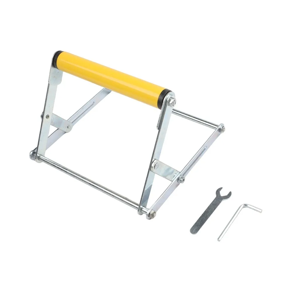 55 to 135mm Adjustable Height Folding Support Stand for Cutting Machine Material Holder Suitable for Table Saw