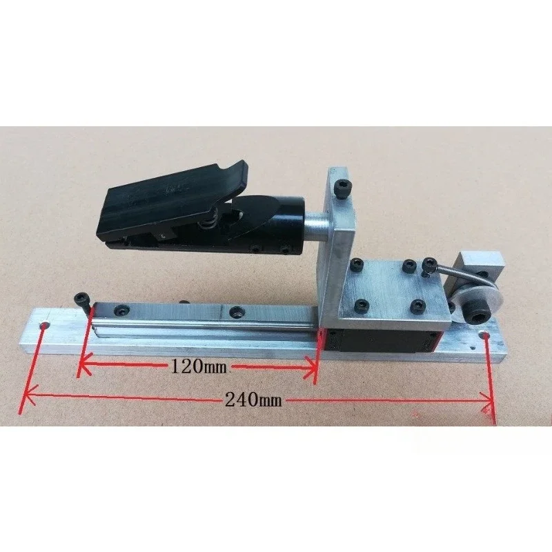 WK-20 wire harness stranding machine clamping sliding table, manual clamping fixture sliding table